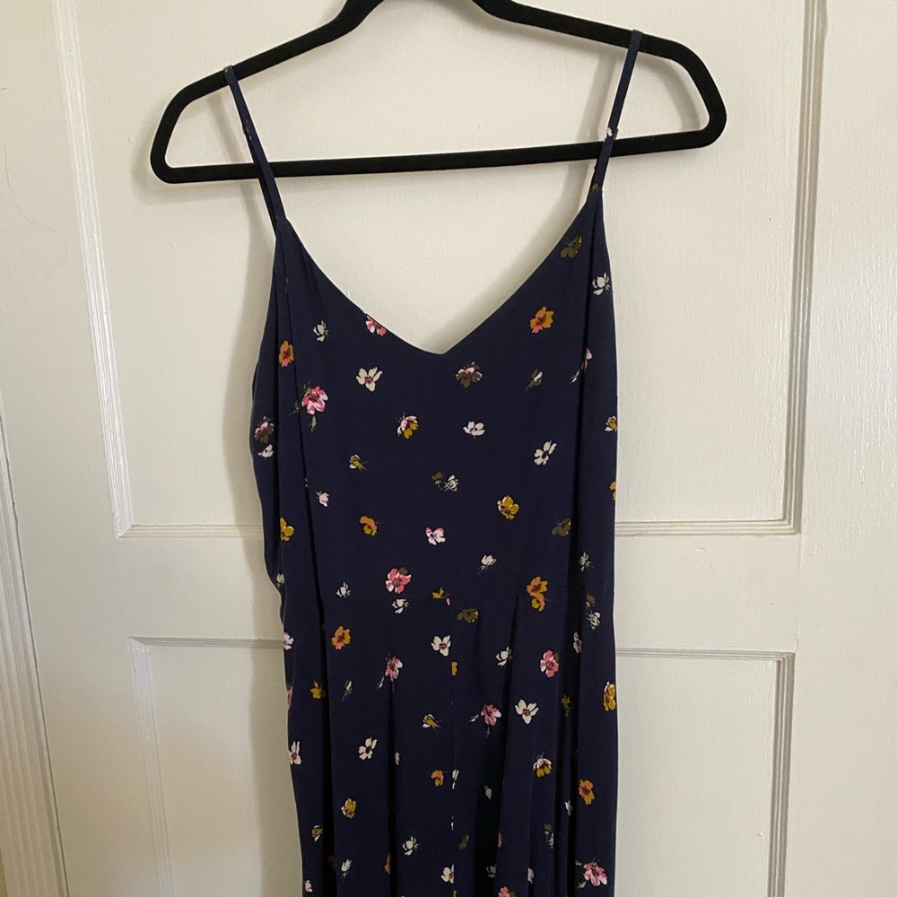 GAP Navy Floral Sundress in L